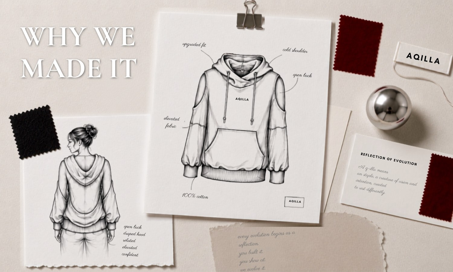 The Open-Back Hoodie: Why We Made It | AQILLA